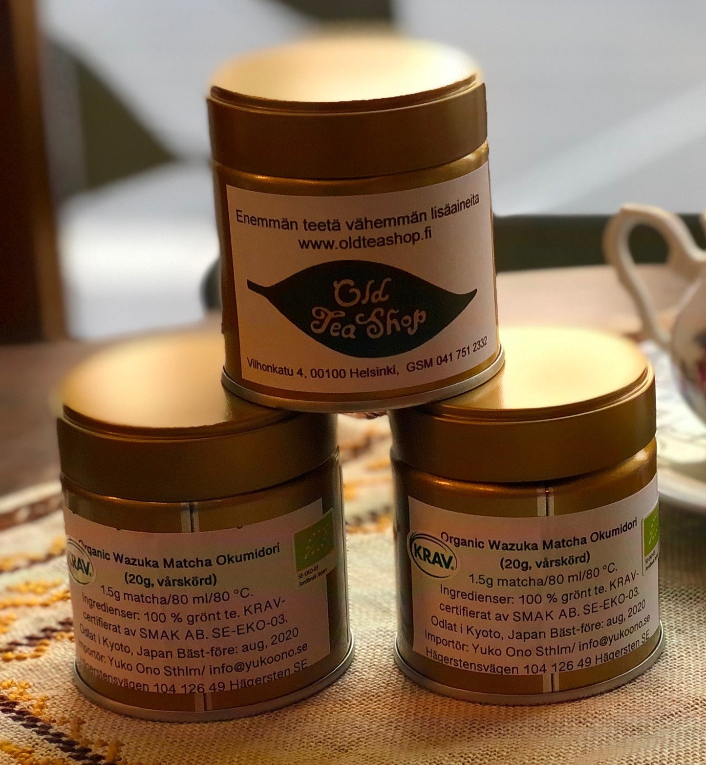 Matcha Okumidori Gold 20 g Vihreä tee