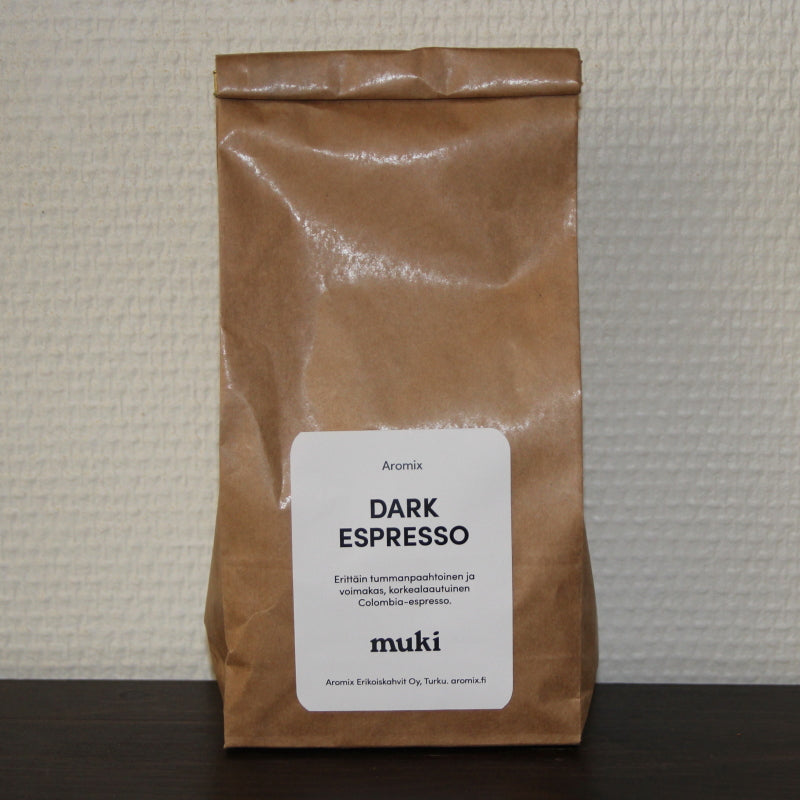 Dark Espresso 250g papuina kahvi