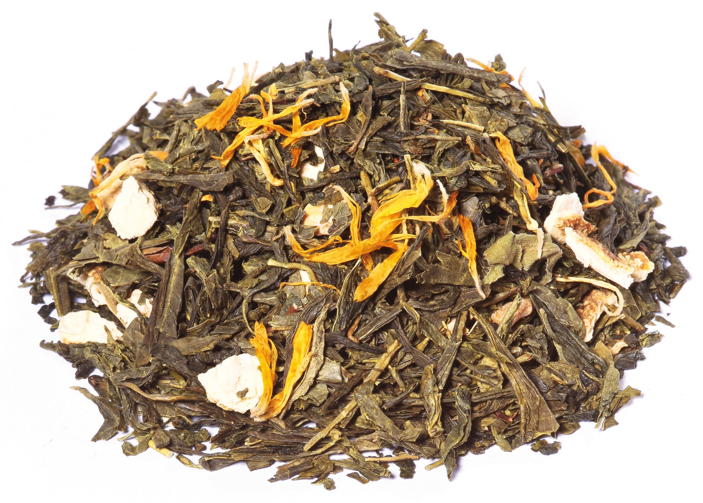 Ginger-Orange Green 25 g (organic) tea blend