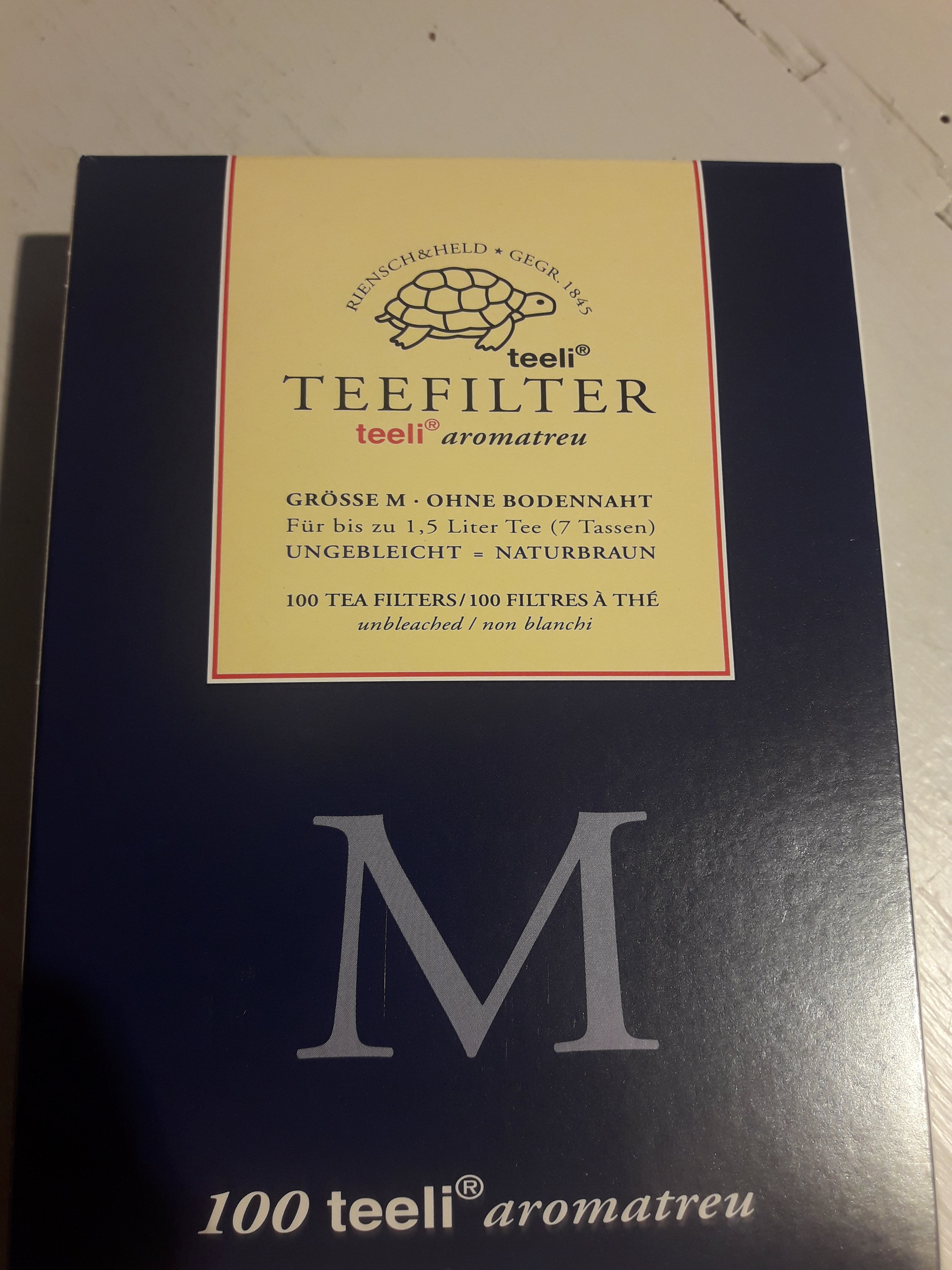 Teeli Filter Teeli-filtterit 100 kpl – Old Tea Shop